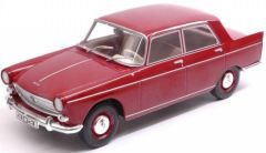 WBX124024 - Voiture berline PEUGEOT 404 de 1960 couleur rouge