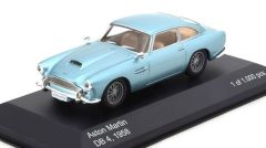 WBX150 - Voiture sportive ASTON MARTIN DB4 de 1958 couleur bleue