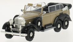 WBX158 - Voiture cabriolet 2 essieux arrière MERCEDES G4 W31 de 1938