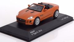 WBX166 - Voiture cabriolet sportive JAGUAR  F-Type S de 2014 couleur orange