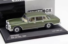 WBX176 - Voiture berline MERCEDES 600 W100 de 1964 couleur verte