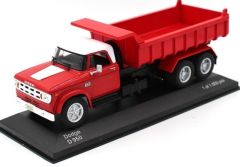 WBX203 - Camion 6x4 benne DODGE D 950 de 1974 couleur rouge