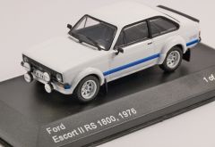 WBX226 - Voiture sportive FORD Escort Mk.II RS 1800 de 1976 couleur blanche