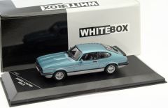 WBX247 - Voiture berline sportive FORD Capri MKIII 2.8 Injection de 1982 couleur bleue