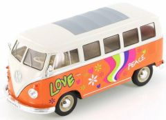 WEL22095A1-W - Mini bus VOLKSWAGEN T1 de 1963 de couleur blanc et orange