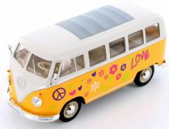 WEL22095A3-W - Mini bus VOLKSWAGEN T1 de 1963 de couleur blanc et jaune