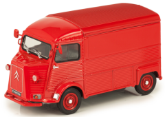 WEL24019WC - Véhicule utilitaire CITROEN Type H de 1962 de couleur rouge