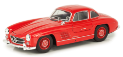 WEL24064WR - Voiture sportive MERCEDES 300SL couleur rouge