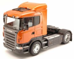 WEL32625WA - Camion 4x2 solo SCANIA R470 de couleur orange métallisé