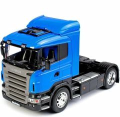 WEL32625WB - Camion solo 4x2 SCANIA R470 de couleur bleu