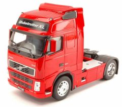 WEL32630W - Camion solo 4x2 VOLVO FH12 Globetrotter XL de couleur rouge