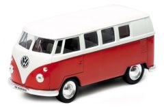 WEL701218BR - Mini bus 1962 VOLKSWAGEN blanc rouge