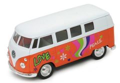 WEL701229BO - Mini bus peace and love 1962 VOLKSWAGEN