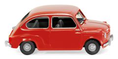 WIK009904 - Voiture FIAT 600 Rouge