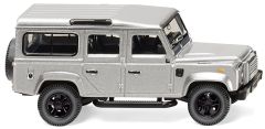 WIK010203 - Véhicule 4x4 - LAND ROVER Defender 110 de couleur gris métallisé