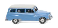 WIK012301 - Voiture de couleur bleue toit blanc - Auto UNION 1000 Universal