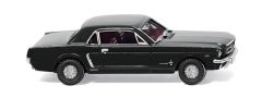 WIK020502 - Voiture de type FORD Mustang coupé noire