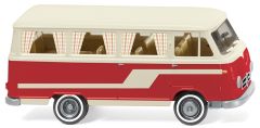 WIK027045 - Véhicule Bus camping car de couleur rouge et blanc - Borgward B611