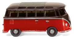 WIK031704 - Bus Volkswagen T1 Sambabus de couleur marron et rouge
