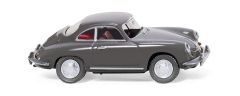 WIK081407 - Voiture PORSCHE 356 coupé gris ardoise
