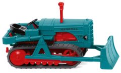 WIK084437 - Bulldozer HANOMAG K55 de couleur bleu et rouge
