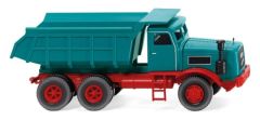 WIK086634 - Camion benne Kaelble de couleur bleu