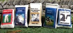 WM001 - Lot de 5 sacs en miniature d'aliment pour animaux
