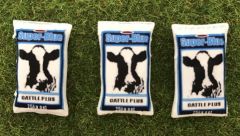 WM033B - Lot de 3 sacsen miniature d'aliment pour vaches