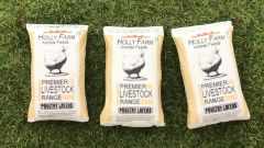 WM033L - Lot de 3 Sacs en miniature d'aliment pour Poule