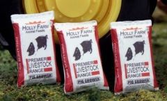 WM033O - Lot de 3 Sacs en miniature d'aliment pour Cochon