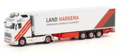 WSI01-1308 - Camion VOLVO FH4 4x2 avec remorque Frigorifique aux couleurs de l'entreprise LAND HARKEMA