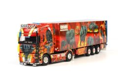 WSI01-1404 - Camion DAF XF105 SSC 4x2 avec remorque aux couleurs de l'entreprise JOHEN FRANZ