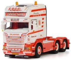 WSI01-1547 - Camion solo SCANIA R Streamline Topline aux couleurs du transporteur CHRISTIAN SAABY