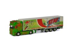 WSI01-1993 - SCANIA R09 Topline  4x2 avec remorque frigorifique aux couleurs de l'entreprise STAF