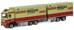 WSI01-2005 - Camion porteur VOLVO 6x2 FH4 GL XL avec remorque aux couleurs transport MOEJIES