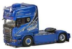 WSI01-2431 - Camion solo - Scania R6 Topline aux couleurs du transpoteur ARALDI
