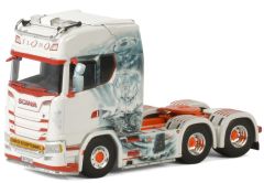 WSI01-2478 - Camion 6x2 solo SCANIA S Highline aux couleurs transport Floro