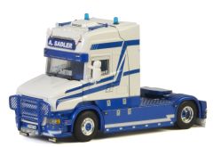 WSI01-2548 - Camion 4x2 solo SCANIA T Topline type Torpedo aux couleurs du transporteur A.Sadler
