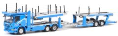 WSI01-2646 - Camion porteur 6x2 SCANIA P06 porte voitures aux couleurs MOHLMANN