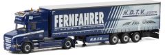 WSI01-2710 - Camion remorque SCANIA T6 Torpedo Topline aux couleurs d' H.D.T.V. Logistik