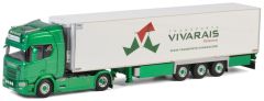 WSI01-2716 - Camion avec semi frigorifique - SCANIA R HIGHLINE CR20H VIVARAIS