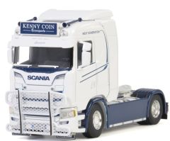 WSI01-2745 - Camion 4x2 solo SCANIA S Normal aux couleurs transport KENNY COIN