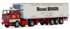 WSI01-2892 - Camion 4x2 VOLVO F88 avec semi réfrigérante aux couleurs René Bihan
