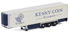 WSI01-3006 - Semi 3 essieux réfrigérante Lamberet aux couleurs des transports Kenny Coin