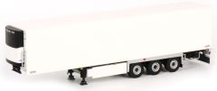 WSI03-1071 - Semi réfrigérante 3 essieux Chereau de couleur blanche