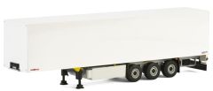 WSI03-1072 - Remorque caisse rigide Schmitz Cargobull 3 esseiux de couleur blanche