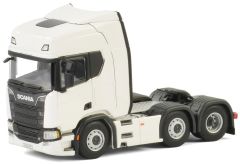 WSI03-2005 - Camion 6x2 SCANIA R Highline I CR20H de couleur blanc