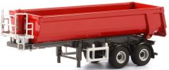 WSI04-1154 - Benne 2 essieux de couleur rouge