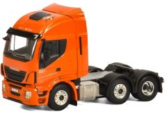 WSI04-1159 - Camion 6x2 solo IVECO Stralis HI-WAY de couleur orange