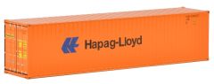 WSI04-2033 - Container de couleur orange 40 pieds du groupe  HAPAG-LLOYD